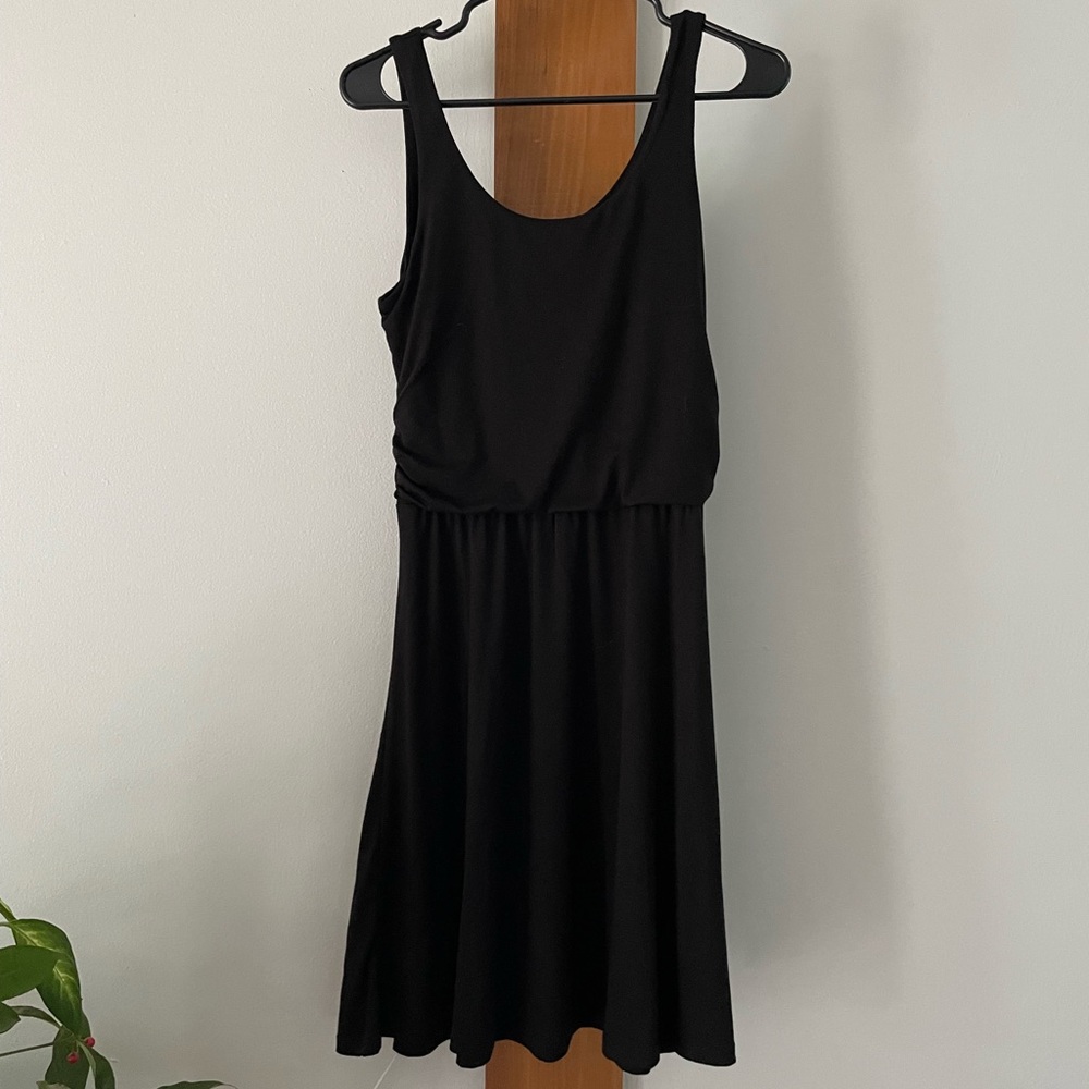 FadedGlory Black Tank Summer Cotton Dress Size M